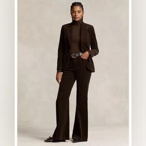 Ralph Lauren Pintuck Corduroy Flare Pants